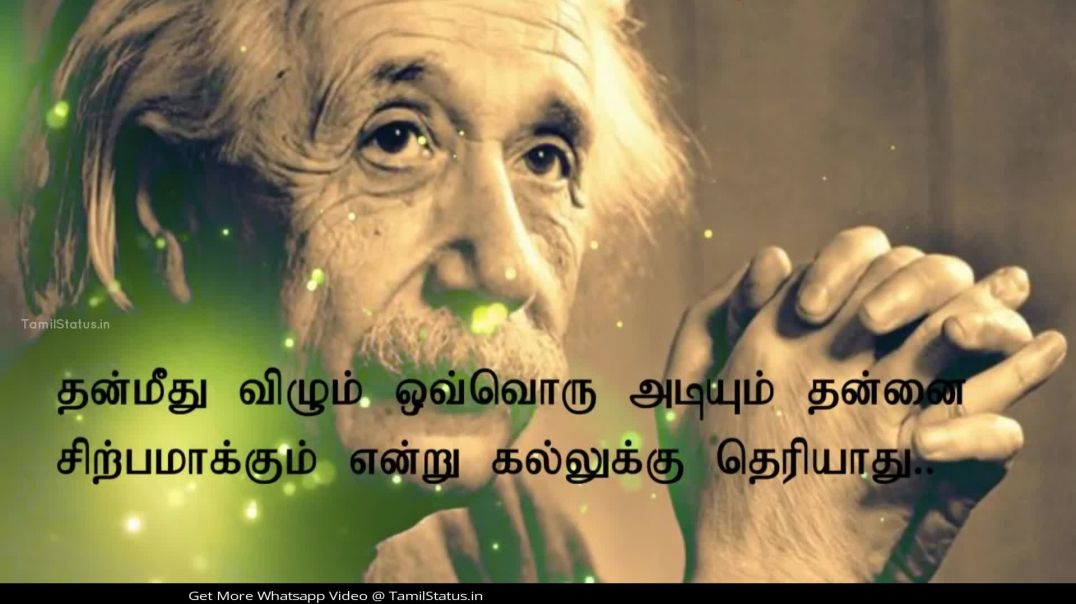 ⁣Inspirational Tamil Quotes Whatsapp Status Video Download