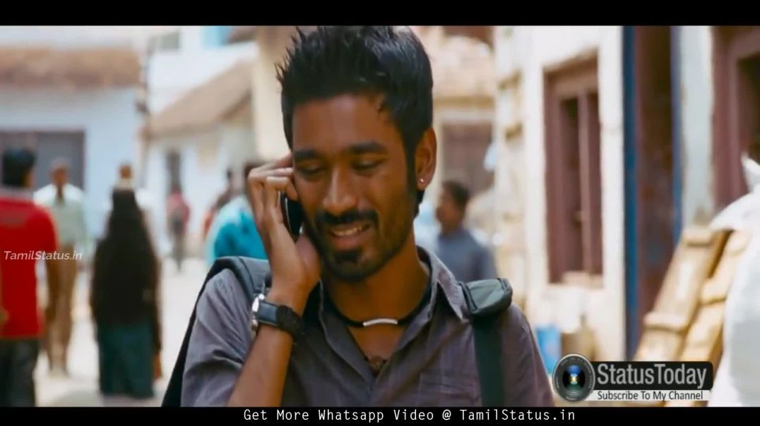 Tamil Dhanush Whatsapp Tamil Status Video  Dialogue About Life