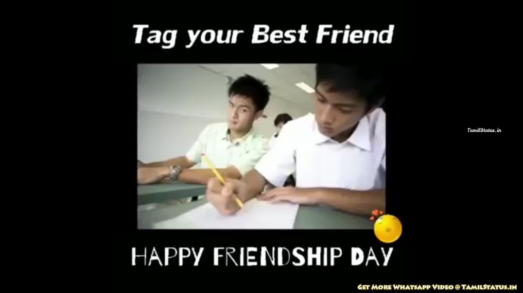 ⁣Happy Friendship Day Whatsapp Status Video Download in Tamil