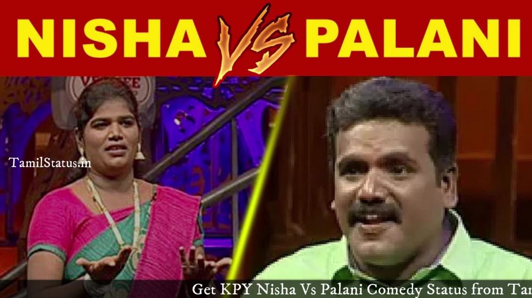 Nisha Palani KPY Comedy Whatsapp Status | Kalakka Povathu Yaaru Video Status