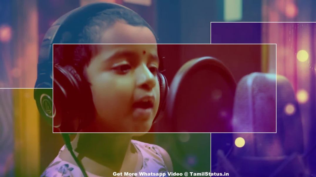 ⁣Kanaa Song Sivakarthikeyan Daughter Cute Song Whatsapp Video Status Download