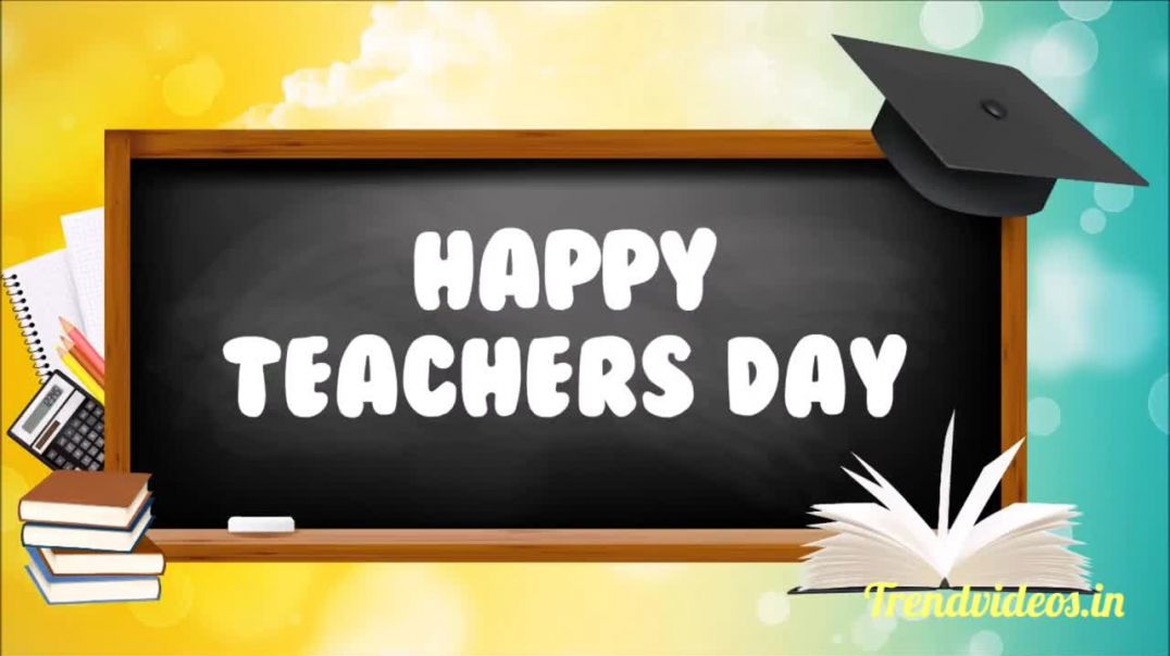 ⁣Happy Teachers Day whatsapp status videos