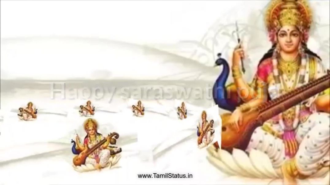 ⁣Happy Saraswati Pooja Whatsapp Status in Tamil | Download Vijayadasami Wishes Whatsapp Status