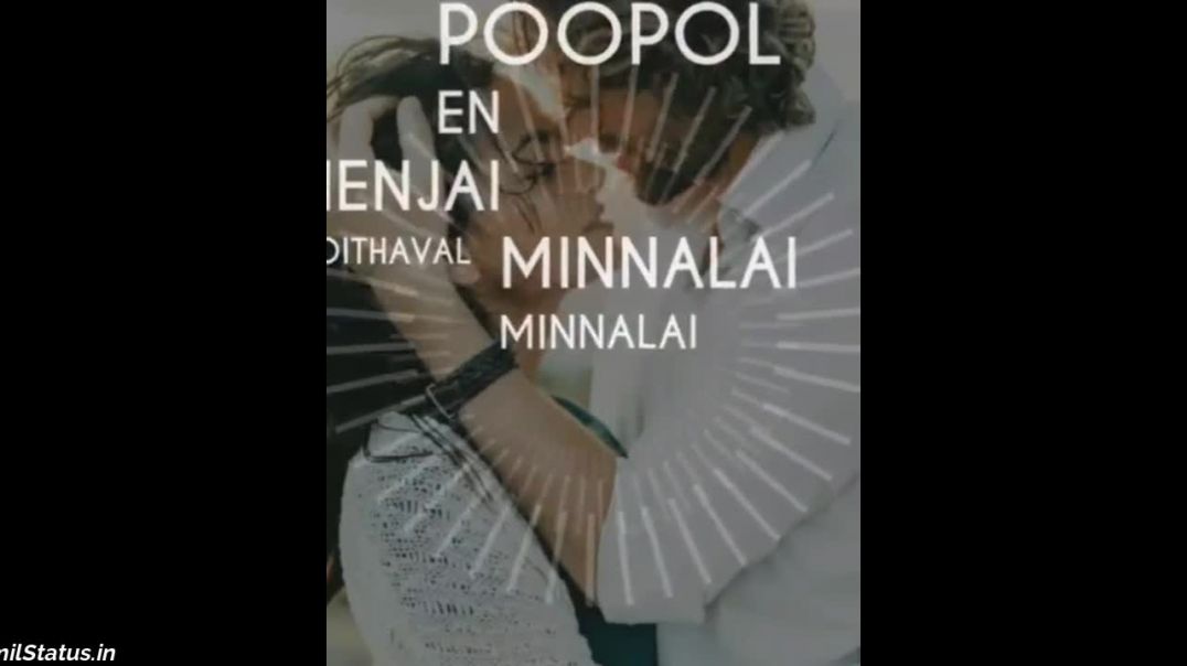 ⁣Tamil Whatsapp status | Poopol poopol nenjai koithaval Song Lyrics Free Download