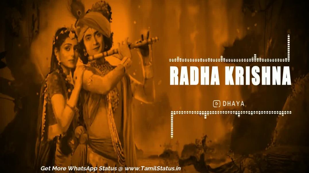 Radha krishna song whatsapp video status download | Tamil status