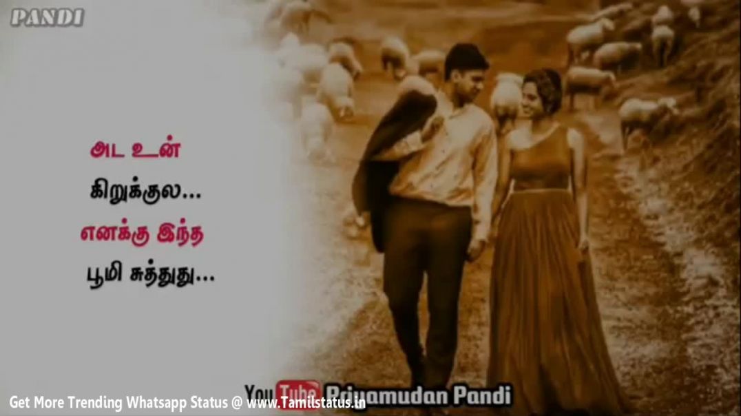 Cute love songs in tamil for whatsapp status || Tamil status