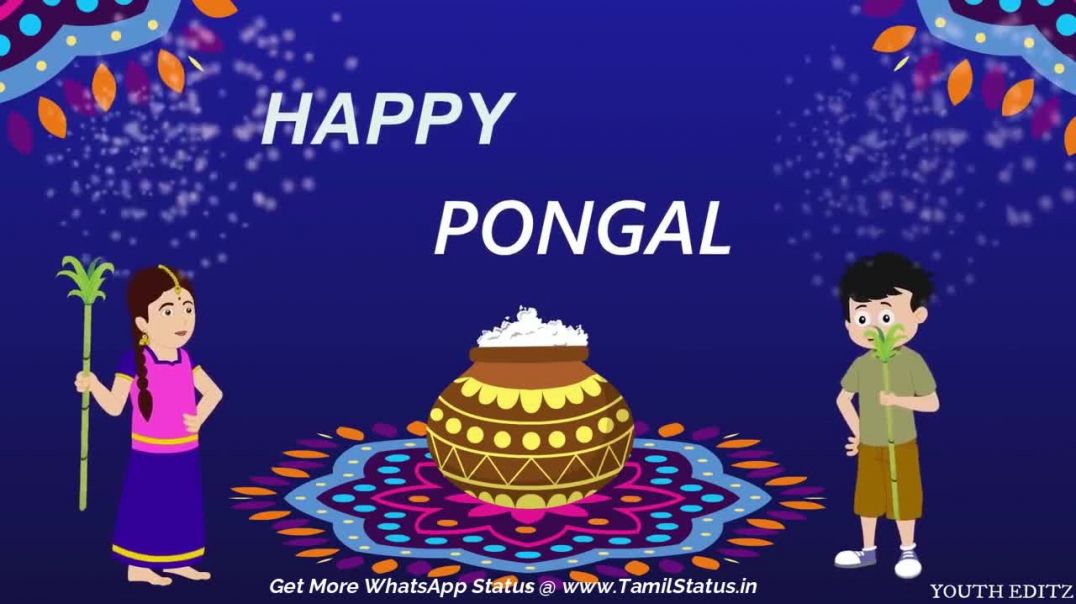 ⁣Thai pongal 2019 tamil whatsapp status video download || Tamil status