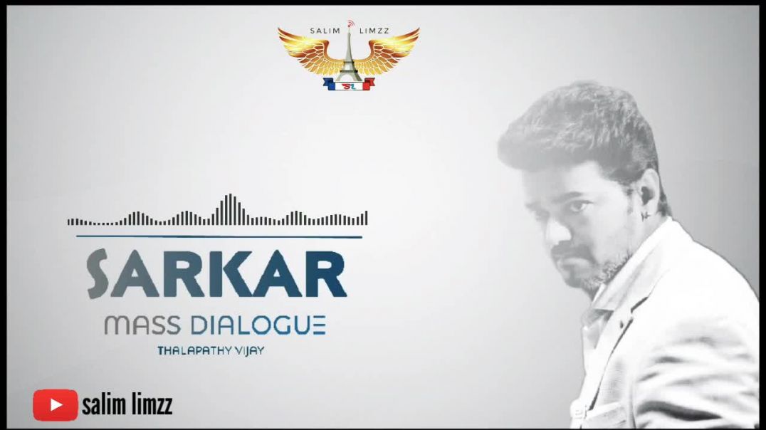 ⁣Sarkar Mass Dialogue of Thalapathy Vijay WhatsApp Status in Tamil